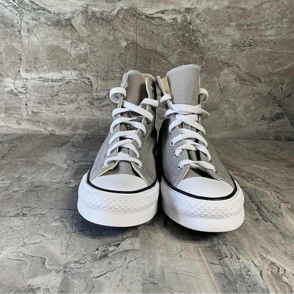 Converse Chuck Taylor All Star Hi trainers in grey - Picture 5 of 5